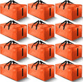 12 Pack Large Strong Moving Bags by HOMESURE