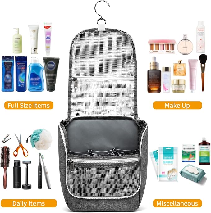 Della Gao Travel Hanging Toiletry bag - Image 4