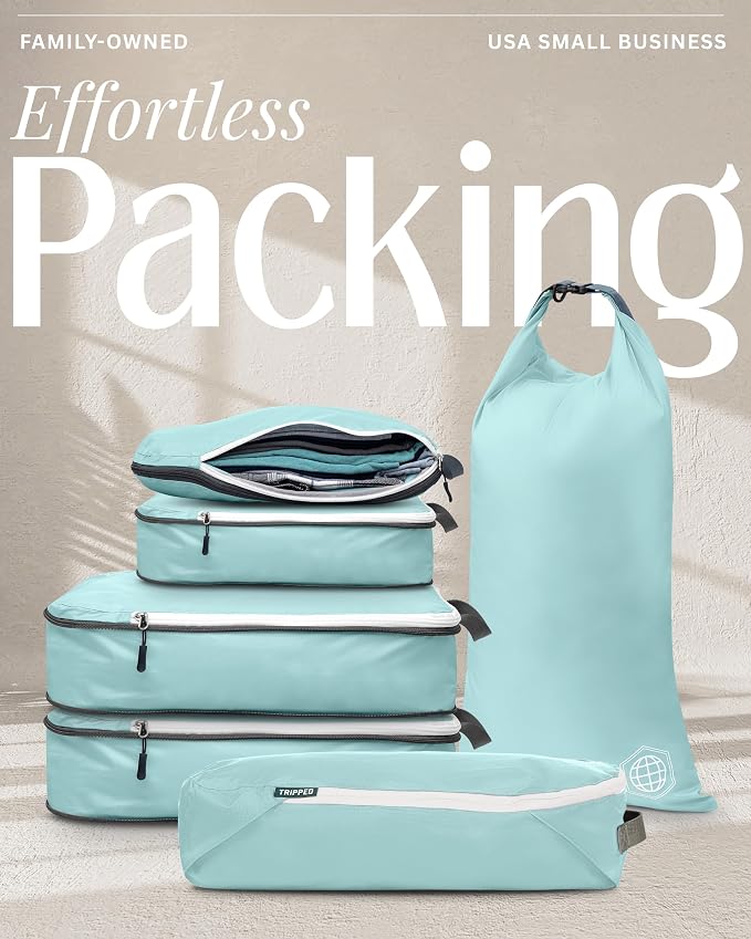 Compression Packing Cubes Set for Travel - Image 3
