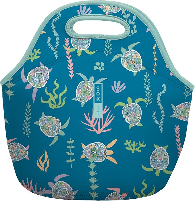 Sok It LunchTote Zippered Bag Insulated Neoprene Caddy by SokIt