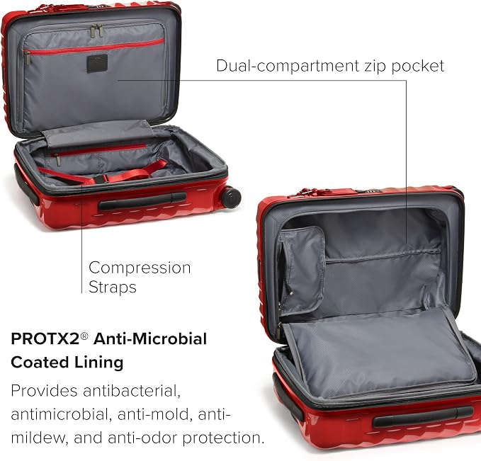 TUMI - 19 Degree International Expandable 4 Wheeled Carry-On - Hard Shell - Image 3