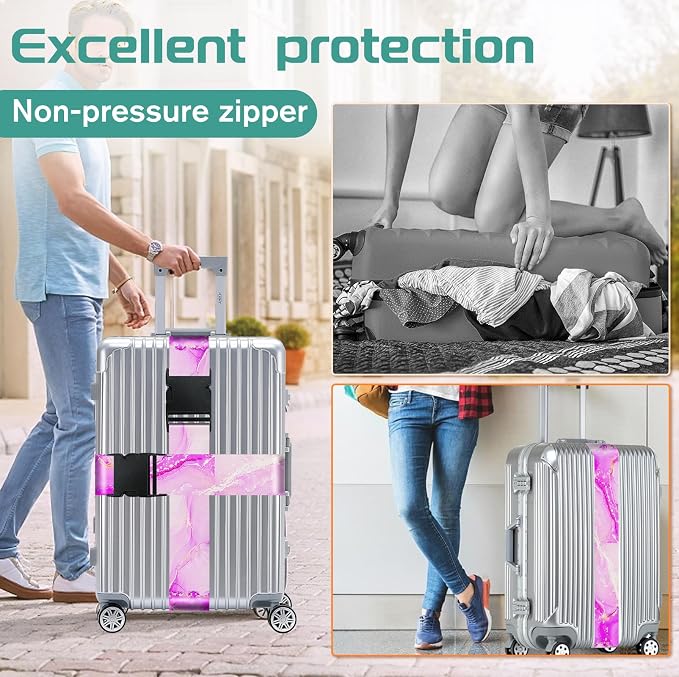 Slohif Luggage Straps for Suitcases Travel Belt Accessories Luggage Connector - Image 5