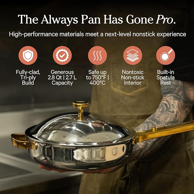 Our Place Titanium Pro Cookware Duo – Always Pan & Perfect Pot - Image 2