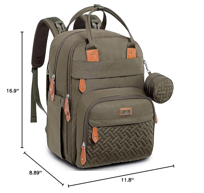 BabbleRoo Diaper Bag Backpack - Image 9