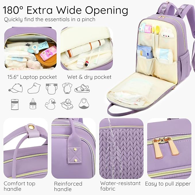 Diaper Bag Backpack - Image 4