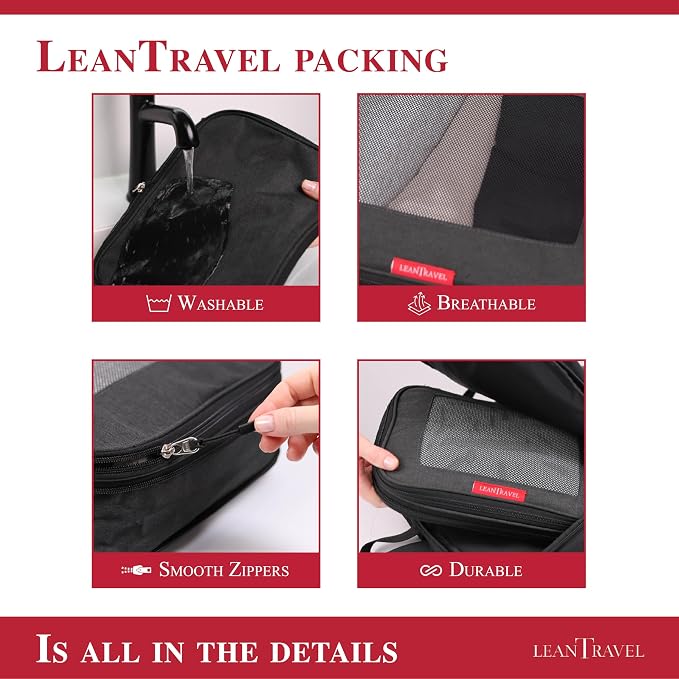 Compression Packing Cubes for Travel Organizers - Image 2