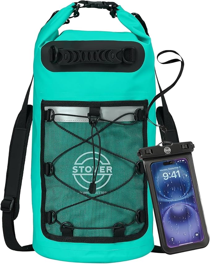 STOVER 5/10/25/30/40/55L Waterproof Backpack- Floating Dry Bag by STOVER