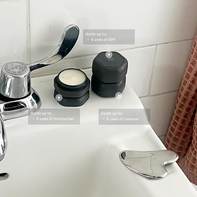Cadence Travel Containers Basic Skincare Set - Image 3