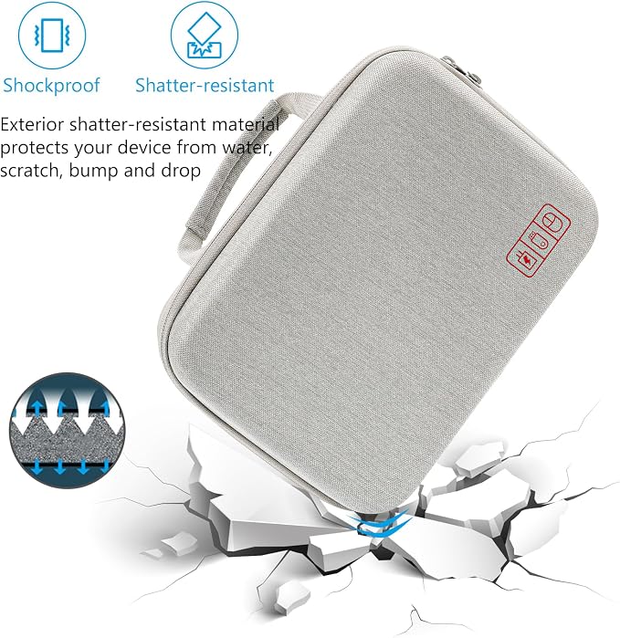 ProCase Hard Travel Electronic Organizer Case - Image 5