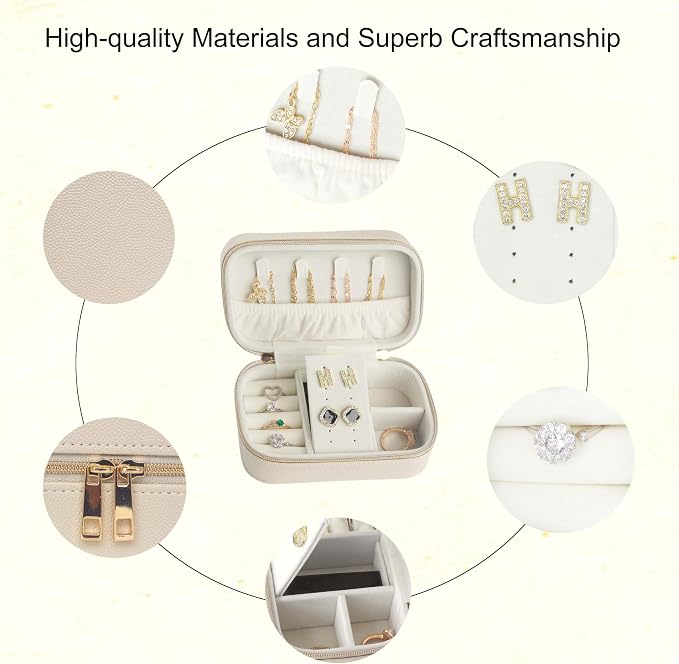 Travel Jewelry Case Bulk Of 4 For Women Weekend Trips - Image 3
