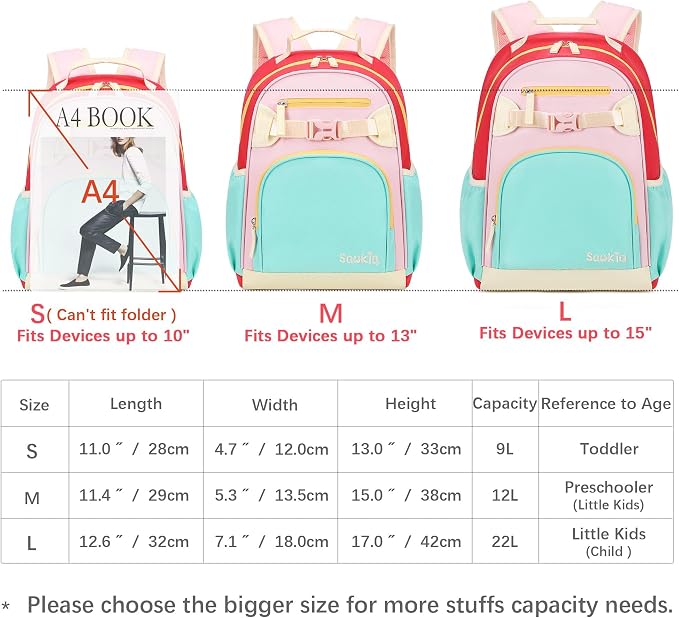 Cute Mini Toddler Backpacks for Girls 2-4 Little Kids Backpack preschool Bookbag - Image 4