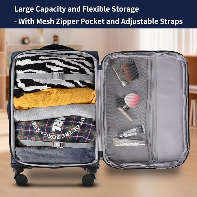3-Piece Softside Expandable Luggage Set - Image 5