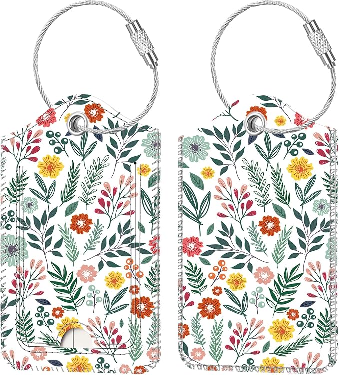 Fintie Luggage Tags, Privacy Cover ID Label by Fintie