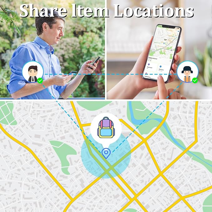 Geevon Smart tag-4 Pack Bluetooth Tracker Work - Image 8