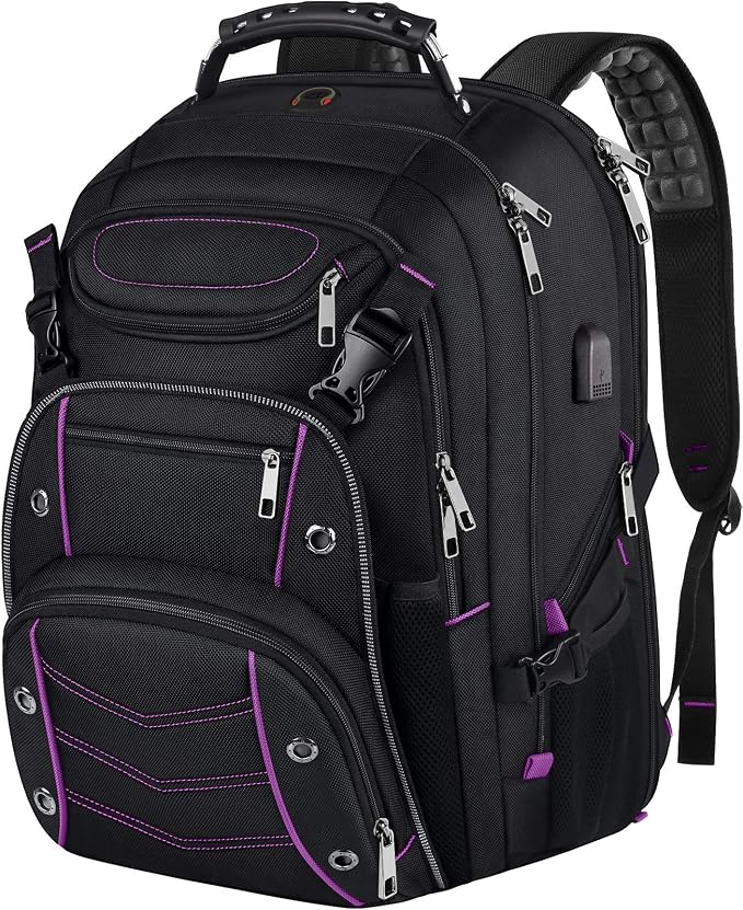 VECKUSON Unisex 18.4 Inch Laptop Backpack, by TryingtoBuyHappiness