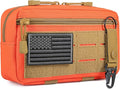 Tactical Molle Admin Pouch Utility Laser Cut EDC Tool Pouch Bag Horizontal by FRTKK