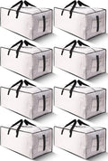 8 Pack Large Strong Moving Bags by HOMESURE