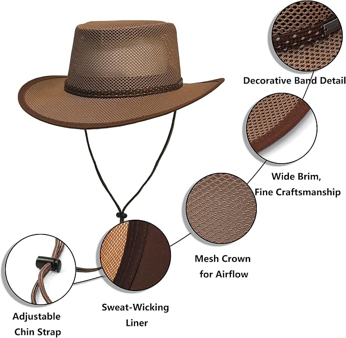 Elias Mesh Breezer Hat for Men & Women - Image 3