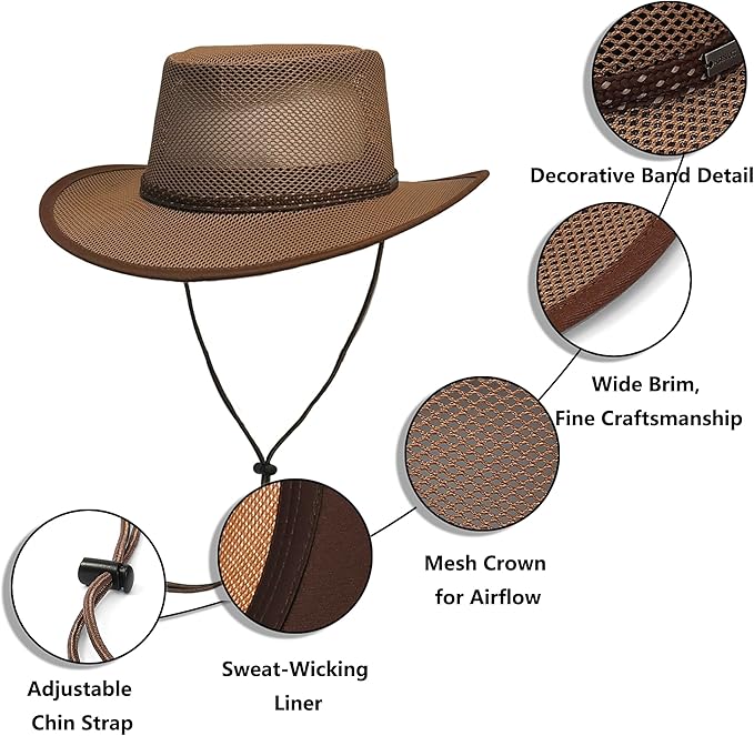 Elias Mesh Breezer Hat for Men & Women - Image 3