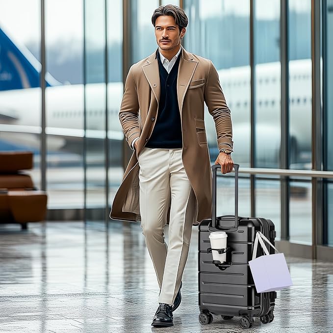 KYME Carry On Luggage 22x14x9 Airline Approved Expandable - Image 9