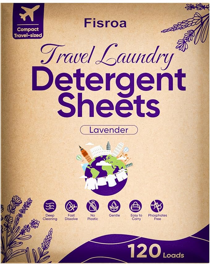 Eco-friendly Laundry Detergent Sheets by Fisroa