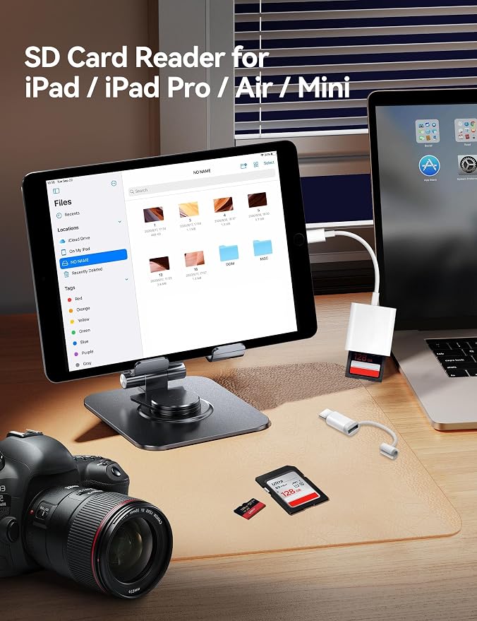 SD Card Reader for iPhone, SD Card Adapter - Image 3