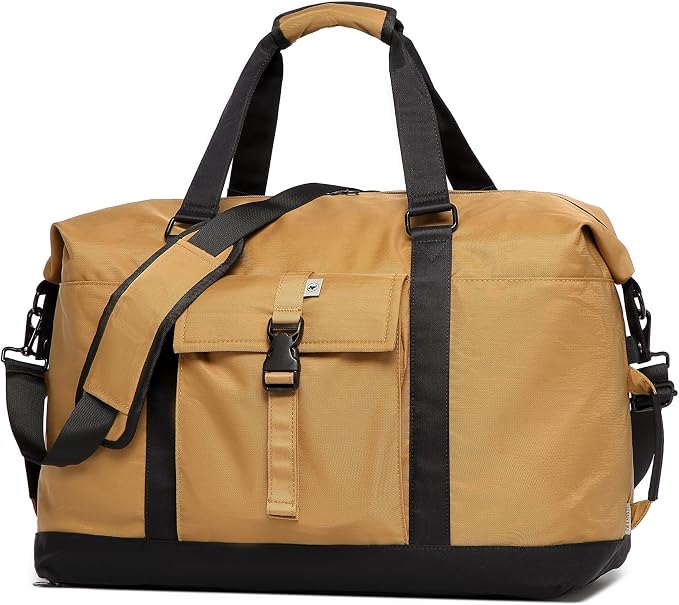 SUNNY BIRD Duffel with Utility Pouch, 40L Weekender Overnight Bag with Shoe by SUNNYBIRD