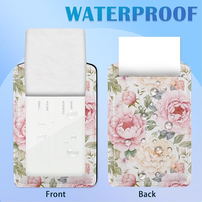 Vintage Beautiful Floral 2 Pack Luggage Tag - Image 4