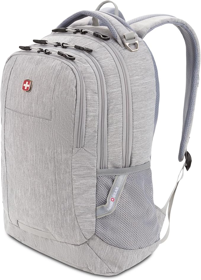 SwissGear Cecil 5505 Laptop Backpack, Light Grey by SwissGear