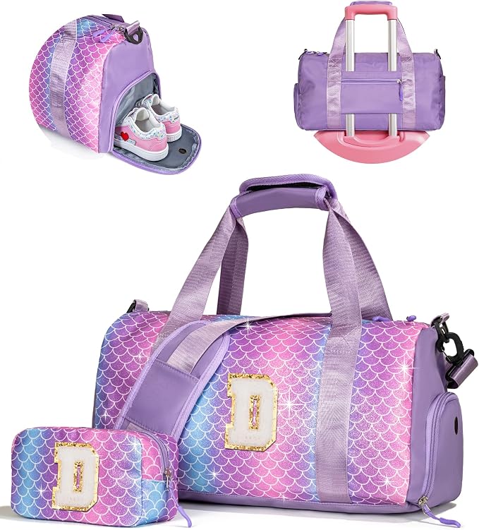 Cute Preppy Gifts for Girls-Girl Gym Bag by Vogewood