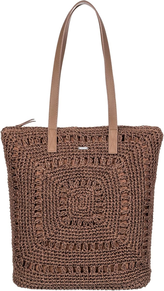 Roxy Women's Beach Tote Bag | Travel | Vacation | Straw | Lightweight | by Roxy