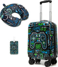 Kids Suitcase Set for Boys Hardside Luggage by Homskiii