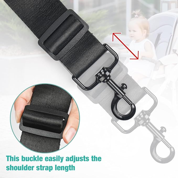 Adjustable Stroller Straps for Babyzen Yoyo yoyo2, Stroller Carry Strap for - Image 5