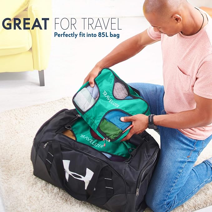 Travel Packing Cubes 5 pcs Luggage Organizer Set - Image 4