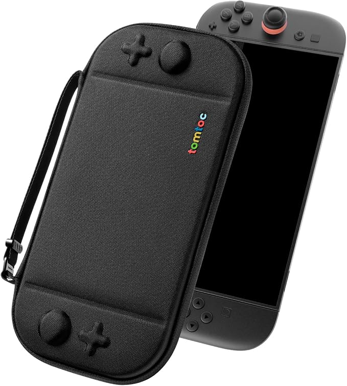 tomtoc Slim Carrying Case for Nintendo Switch 2 Model 2025, Odorless Felt by tomtoc
