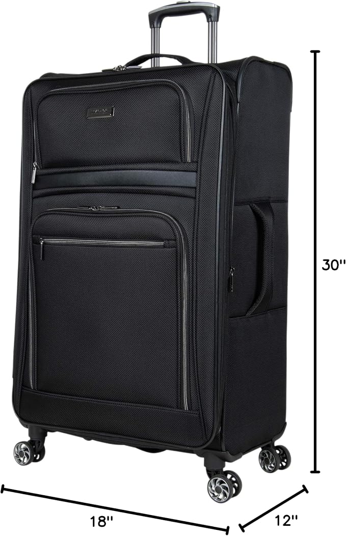 Kenneth Cole REACTION Rugged Roamer Lightweight Softside Expandable 8-Wheel - Image 2