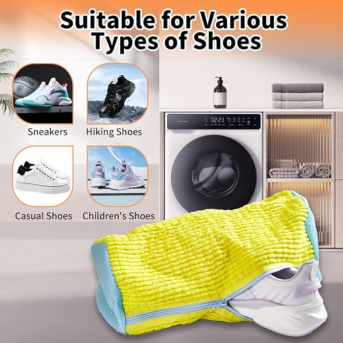 Shoe Washing Machine Bag, Shoe Laundry Bag - Image 5
