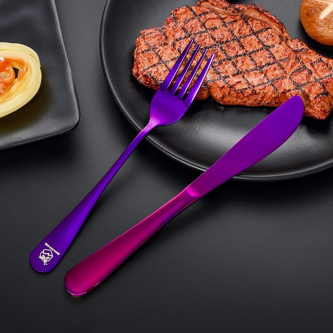 Boulder Bee | Travel Utensils Set | Reusable Camping Cutlery Set | Stainless - Image 4