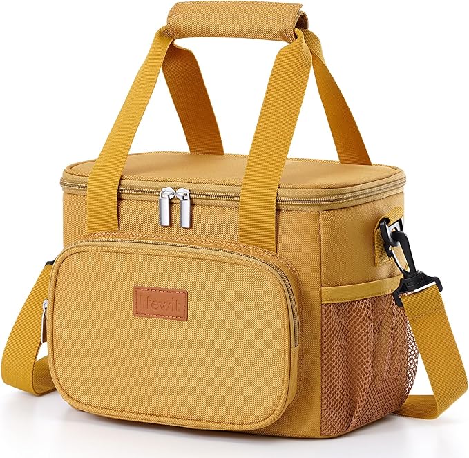 Lifewit Medium Lunch Bag Insulated Lunch Box Soft Cooler Cooling Tote by Lifewit