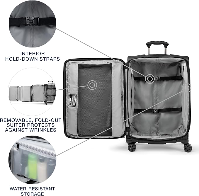 Travelpro Crew Classic Lightweight Softside Expandable Checked Luggage - Image 5
