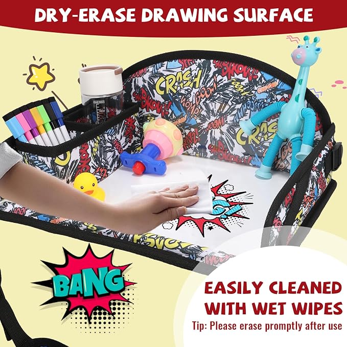 Kids Travel Tray for Airplane - Image 7