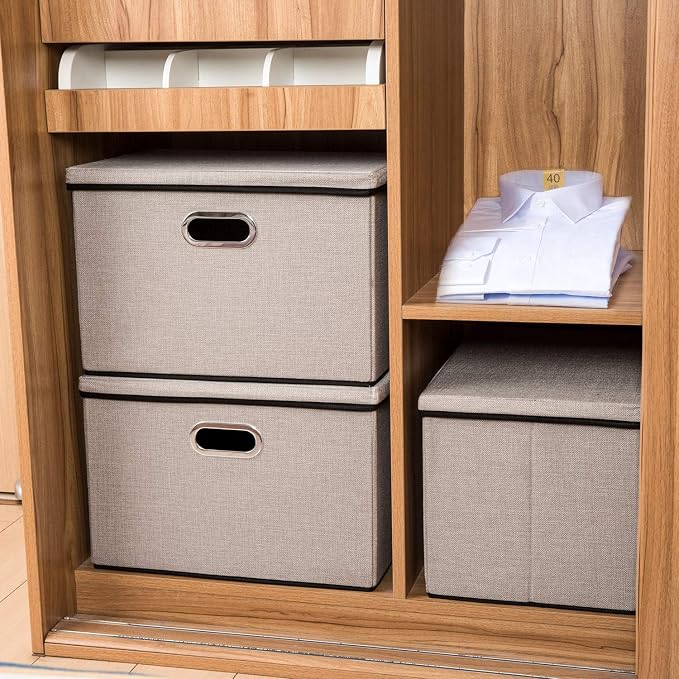 PRANDOM Extra Large Collapsible Storage Bins - Image 4