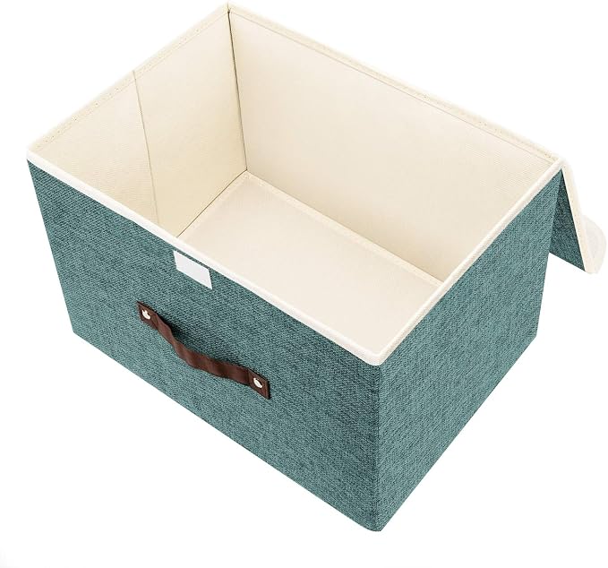 TYEERS Collapsible Storage Boxes, Washable Fabric Storage Bins - Image 3