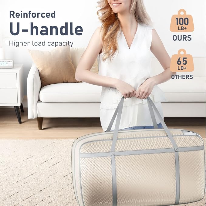 DIMJ Large Comforter Storage Bag - Image 3