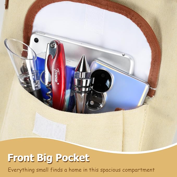 Tirrinia 2 Bottle Wine Gift Tote Carrier - Image 2