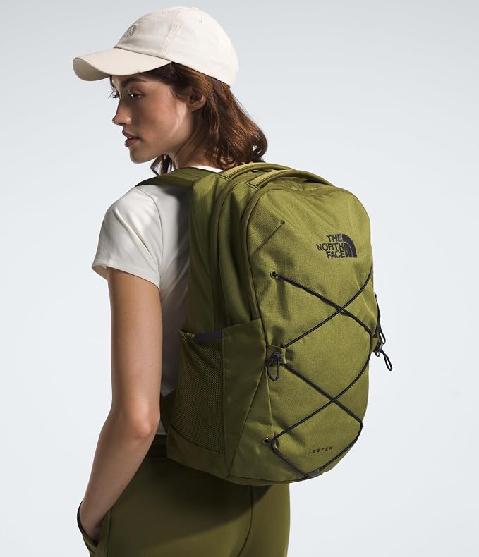 The North Face Jester Everyday Laptop Backpack, Forest Olive Light Heather/TNF - Image 6