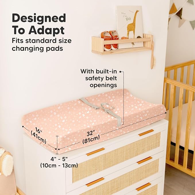 2-Pack Baby Changing Pad Covers - Image 4