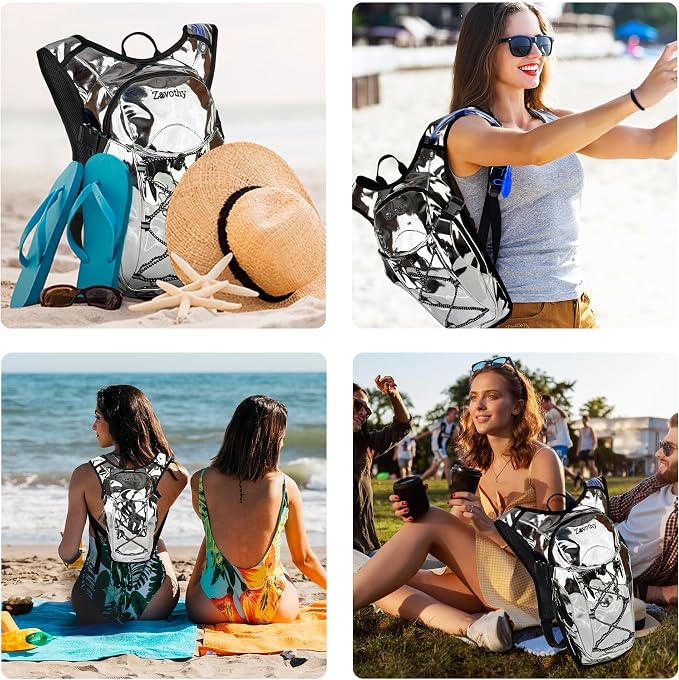 Reflective Hydration Backpack, Hydration Pack - Image 6