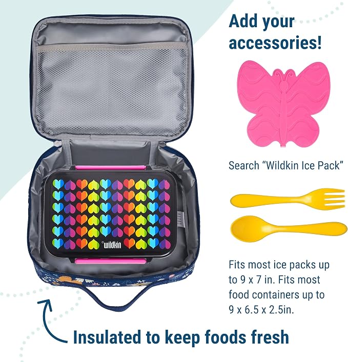 Wildkin Kids Insulated Lunch Box – Durable and Reusable - Image 5