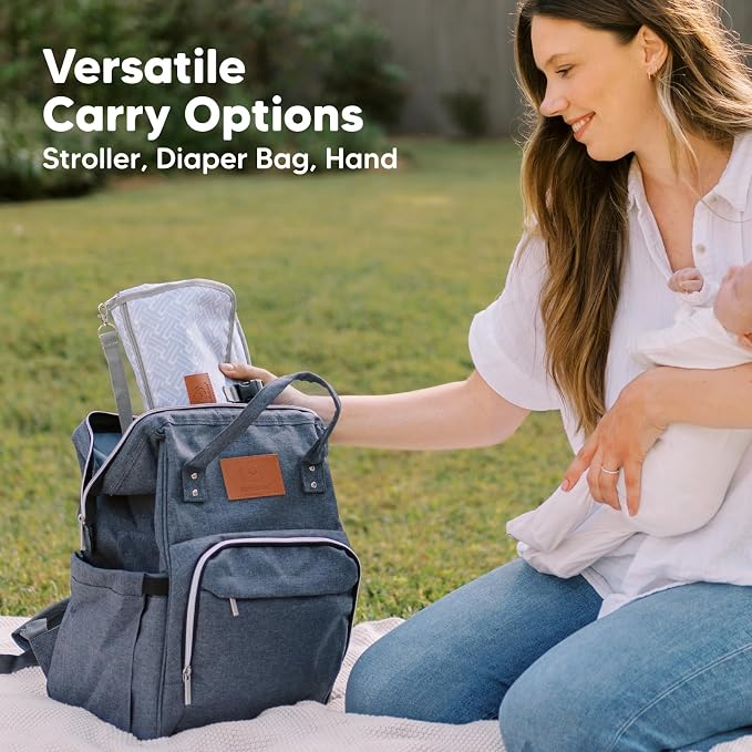 KeaBabies Portable Diaper Changing Pad - Image 5